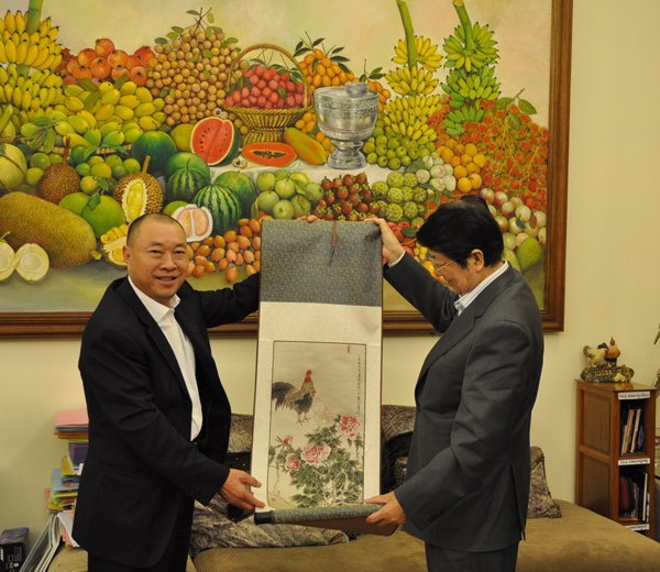 簡興福主席赴柬埔寨考察