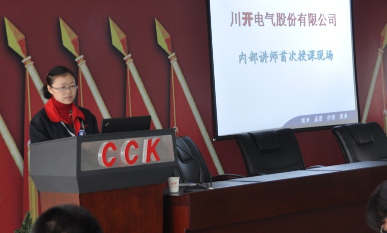 川開電氣組織開展“電氣基礎(chǔ)知識”內(nèi)部專題培訓