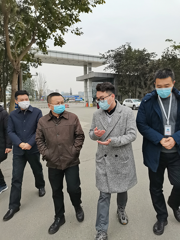 街道領(lǐng)導(dǎo)走訪川開集團并開展節(jié)前安全檢查工作